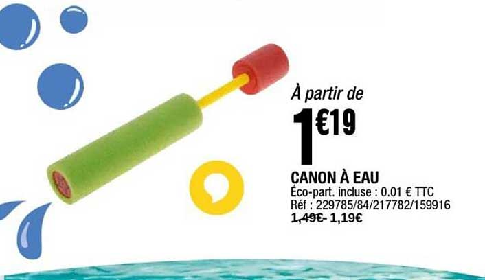 CANON À EAU