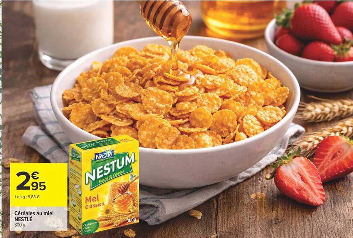 Céréales au miel NESTLÉ 300 g