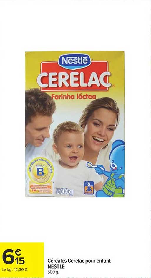 Céréales Cerelac pour enfant NESTLÉ