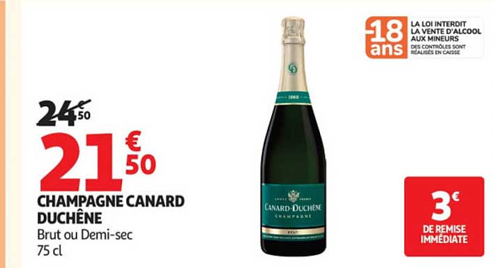 CHAMPAGNE CANARD DUCHENE