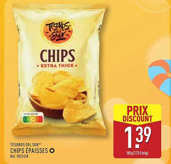 CHIPS ÉPAISSES