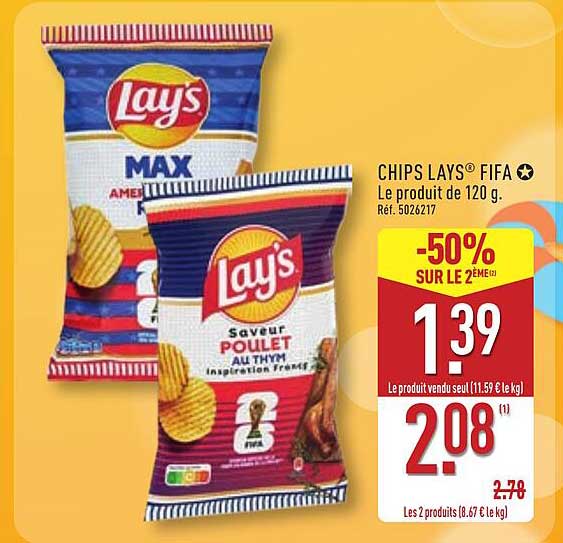 CHIPS LAYS® FIFA ★
