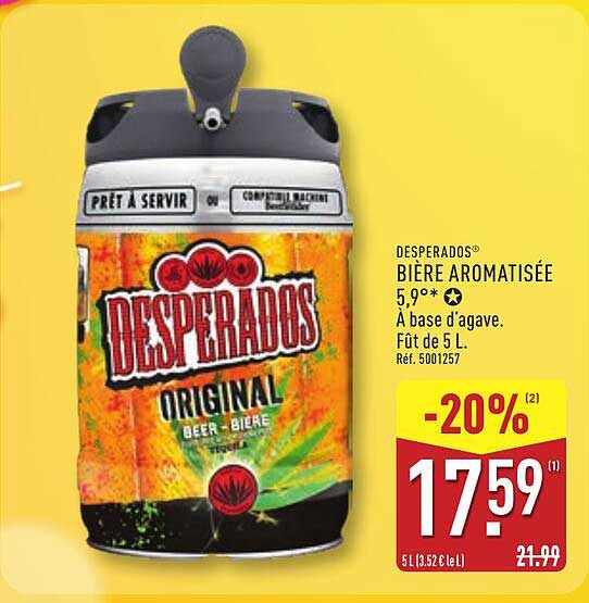 DESPERADOS® BIERE AROMATISÉE