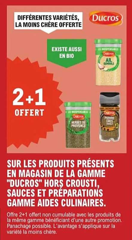 DIFFÉRENTES VARIÉTÉS. LA MOINS CHÈRE OFFERTE