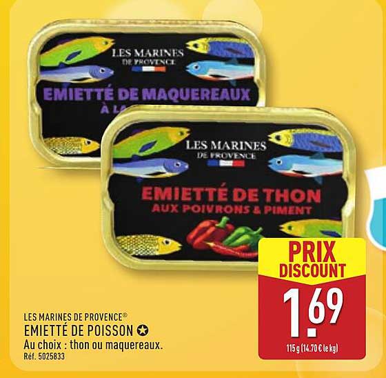 EMIETTÉ DE POISSON