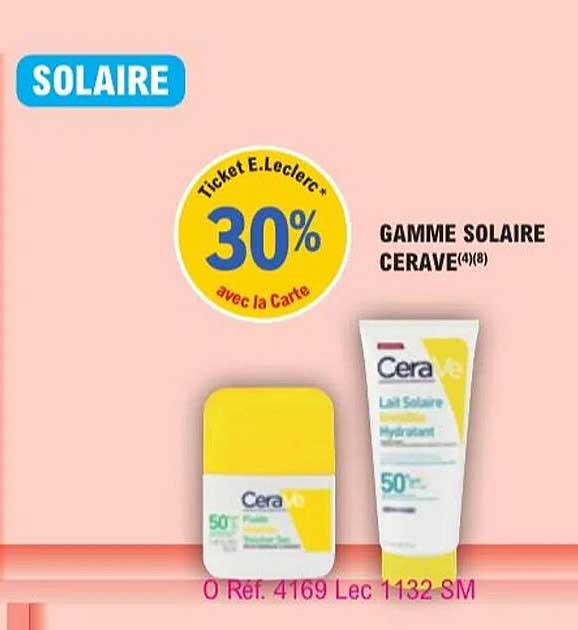 GAMME SOLAIRE CERAVE(4)(8)