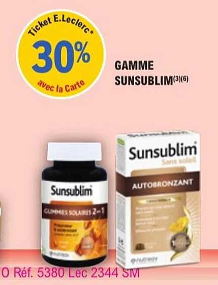 GAMME SUNSUBLIM(3)(6)