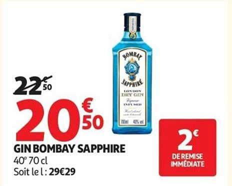 GIN BOMBAY SAPPHIRE