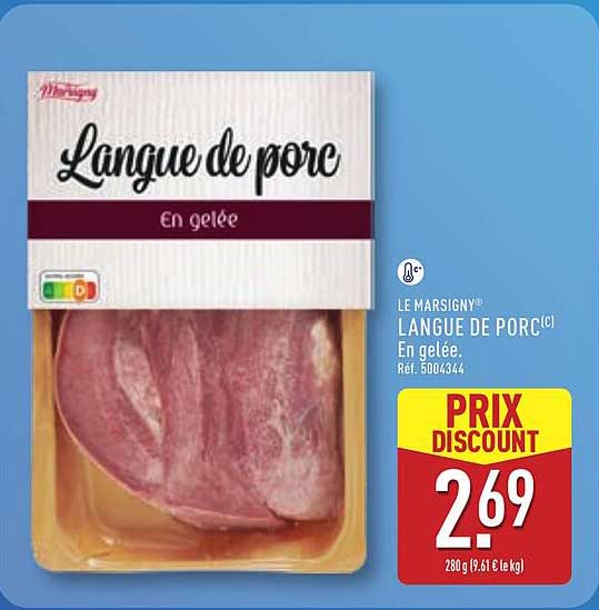 LANGUE DE PORC En gelée