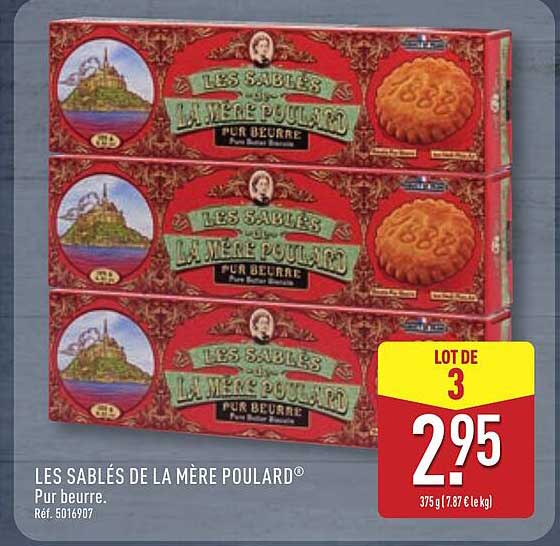 LES SABLÉS DE LA MÈRE POULARD®
