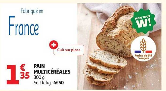 Pain multicéréales 300 g