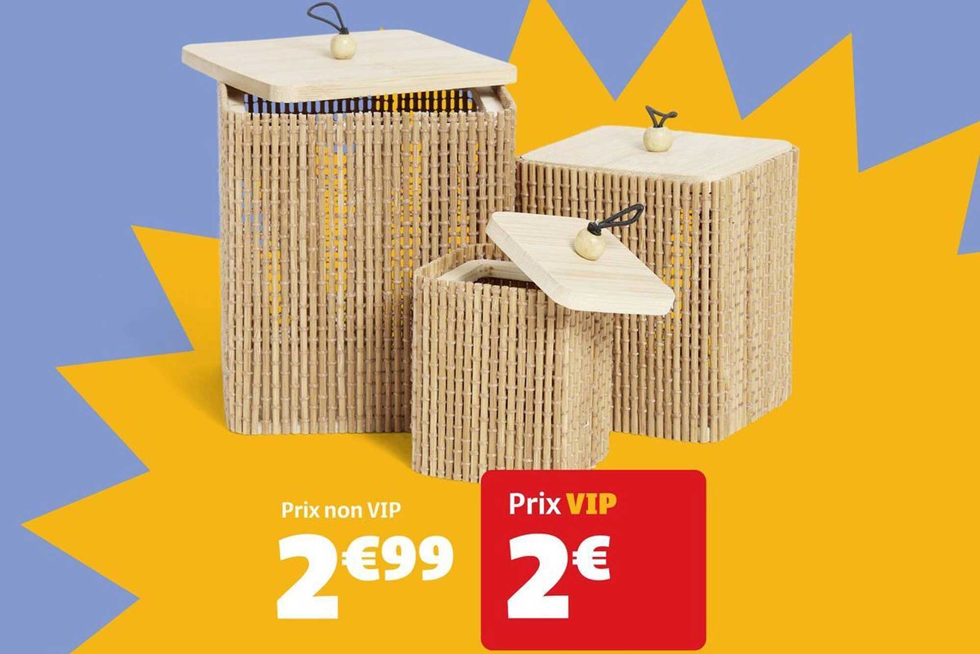 Prix non VIP / Prix VIP