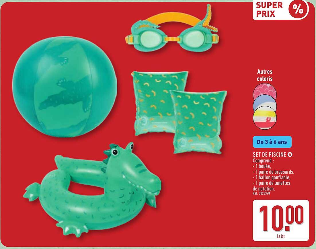 SET DE PISCINE