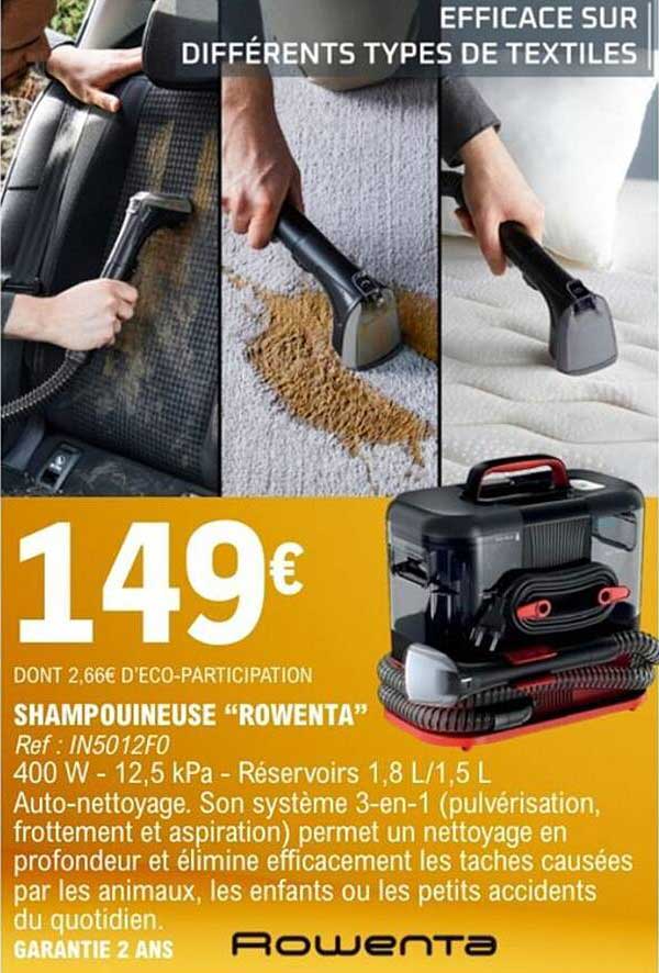 SHAMPOUINEUSE “ROWENTA”