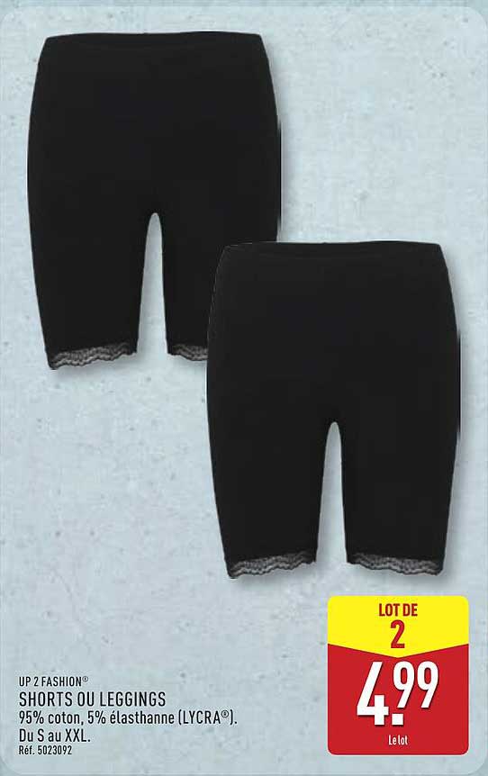 SHORTS OU LEGGINGS