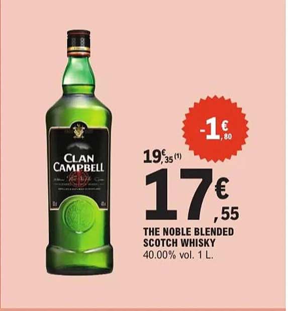 THE NOBLE BLENDED SCOTCH WHISKY