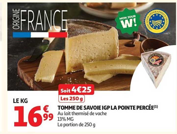 TOMME DE SAVOIE IGP LA POINTE PERCÉE(1)