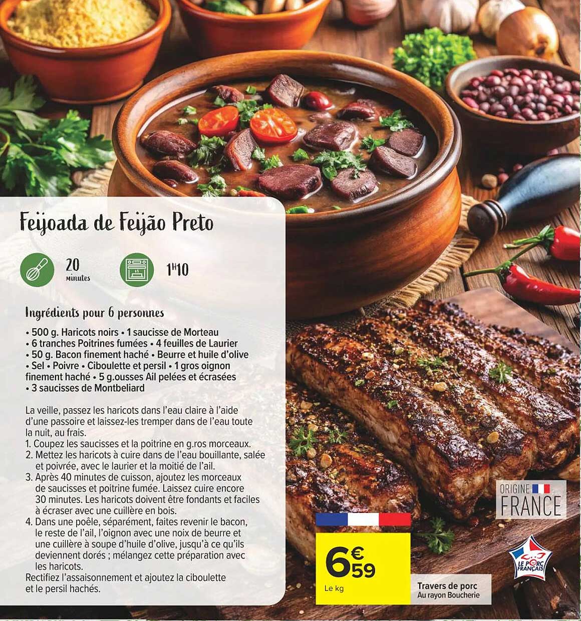Travers de porc