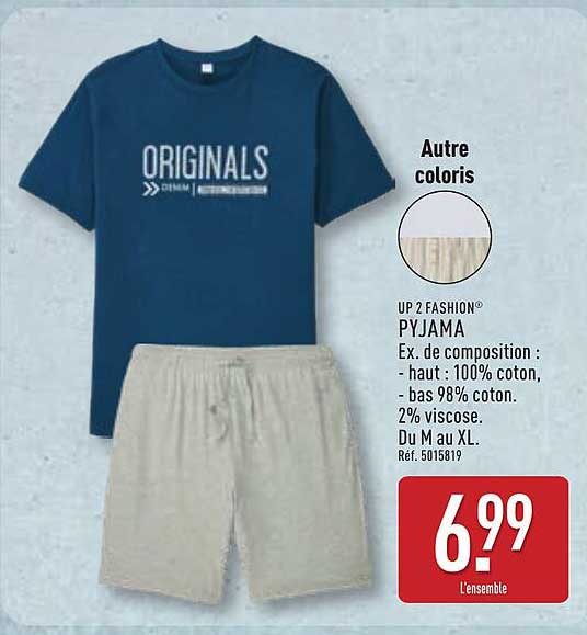 UP 2 FASHION® PYJAMA