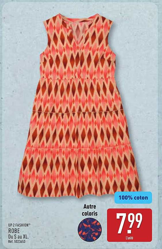 UP 2 FASHION® ROBE Du S au XL.