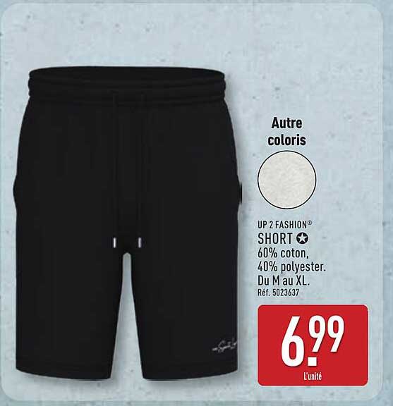 UP 2 FASHION® SHORT