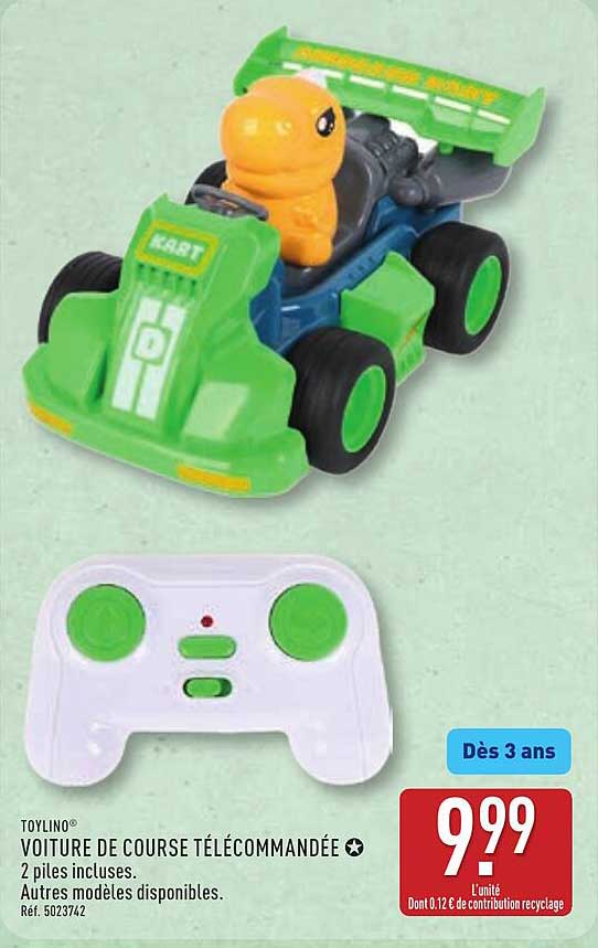 VOITURE DE COURSE TÉLÉCOMMANDÉE