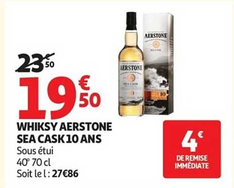 WHIKSY AERSTONE SEA CASK 10 ANS