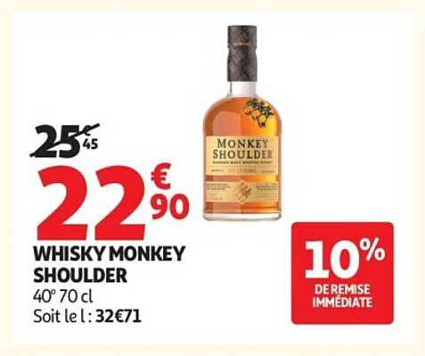 WHISKY MONKEY SHOULDER