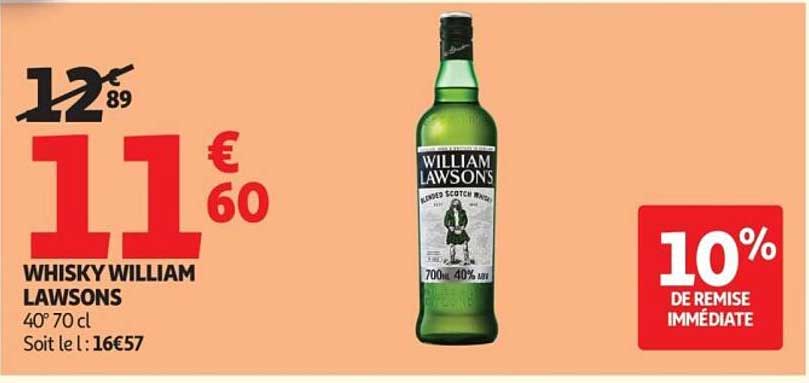 WHISKY WILLIAM LAWSONS