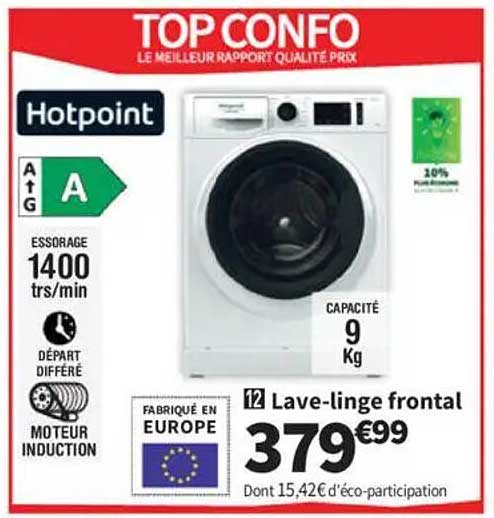 12 Lave-linge frontal