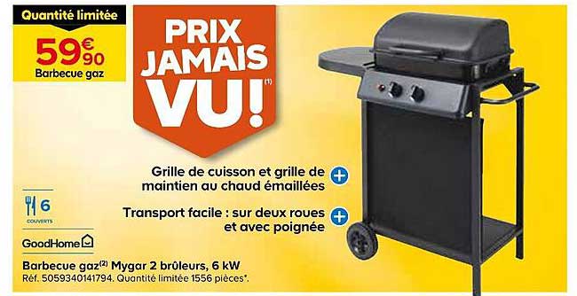 Barbecue gaz 59€90
