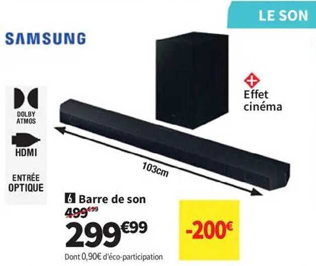 Barre de son
