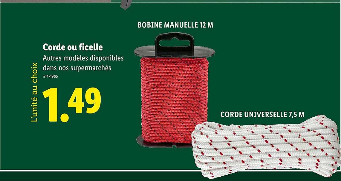 Corde ou ficelle