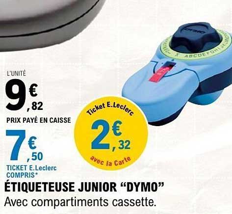 ÉTIQUETEUSE JUNIOR “DYMO”