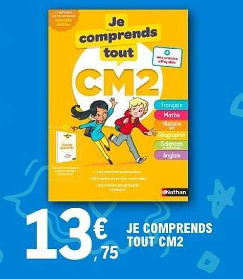 JE COMPRENDS TOUT CM2