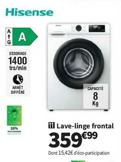 Lave-linge frontal