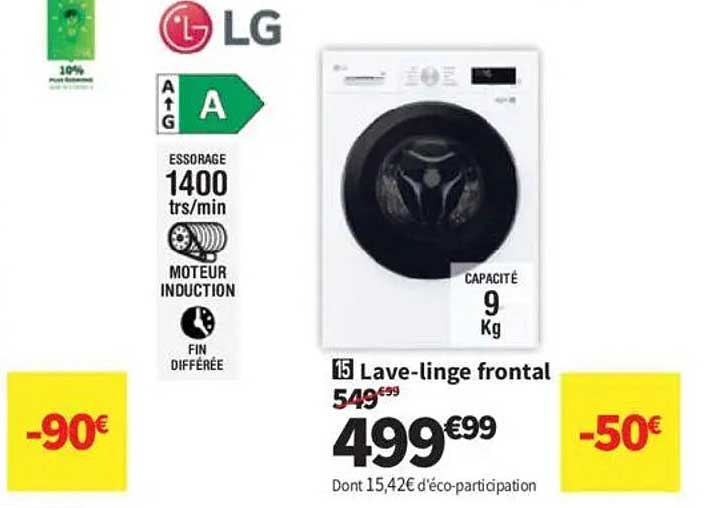 Lave-linge frontal