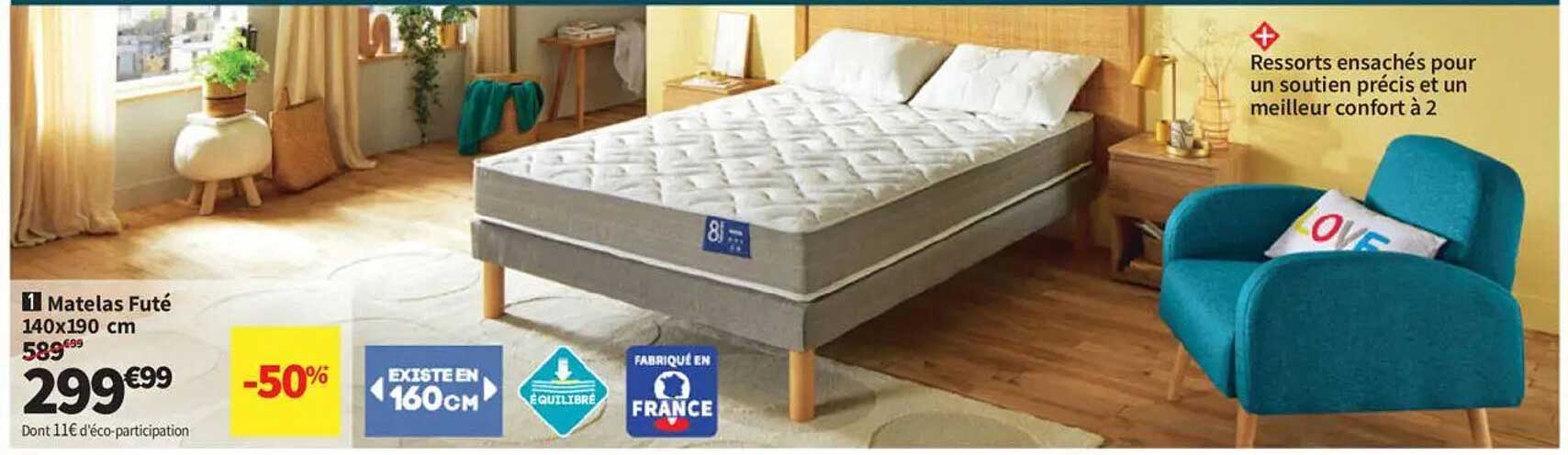 Matelas Futé 140x190 cm