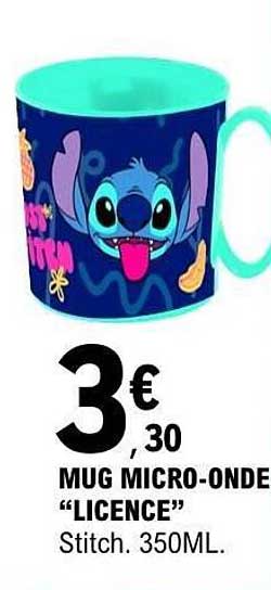 MUG MICRO-ONDE "LICENCE"