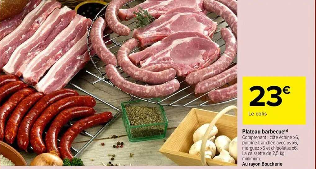 Plateau barbecue