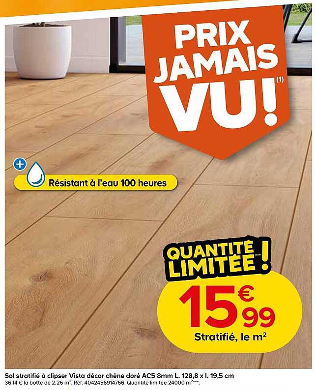 PRIX JAMAIS VU !