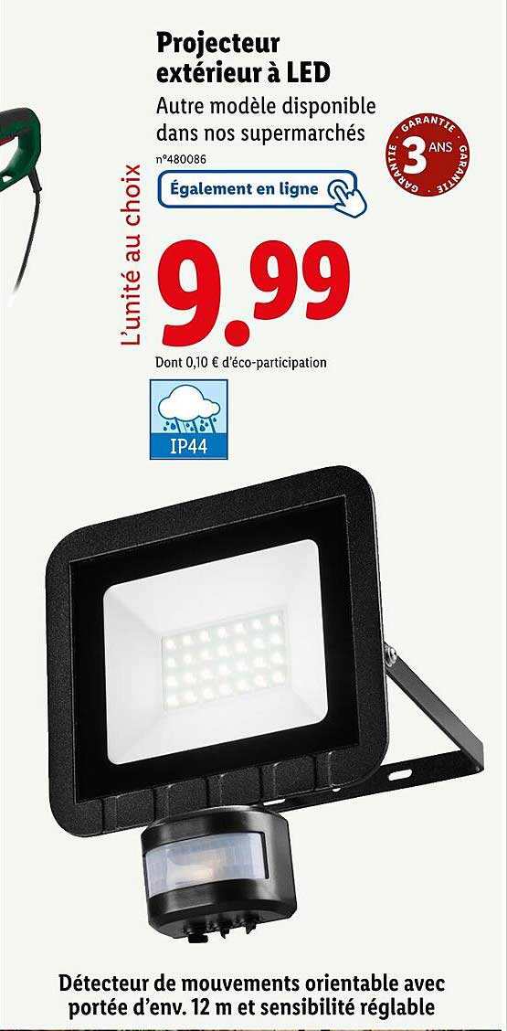 Projecteur extérieur à LED