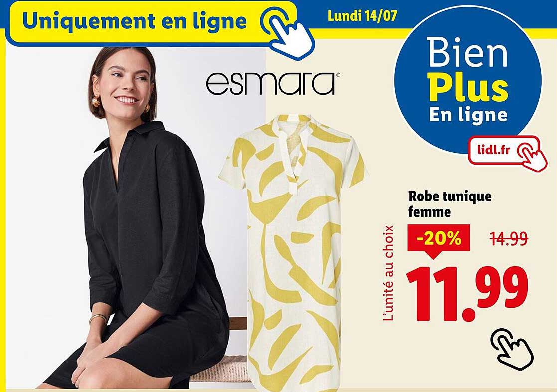 Robe tunique femme