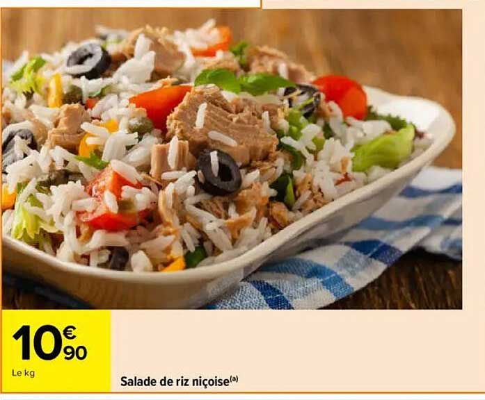 Salade de riz niçoise
