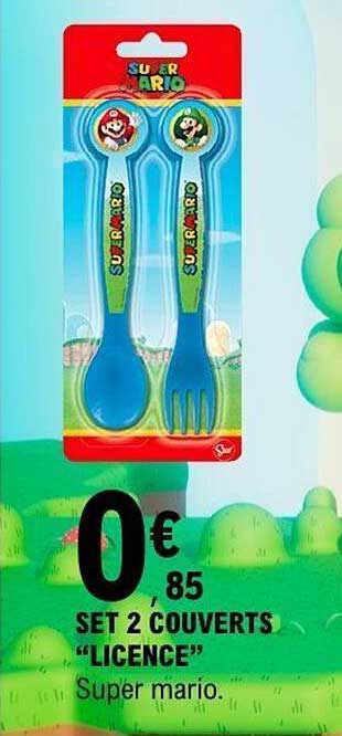 SET 2 COUVERTS "LICENCE"