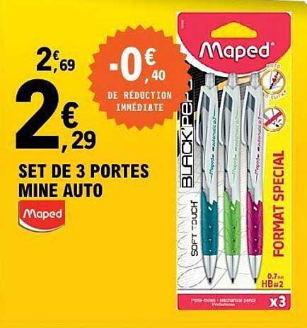 SET DE 3 PORTES MINE AUTO
