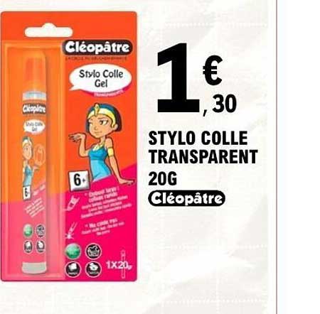 STYLO COLLE TRANSPARENT 20G