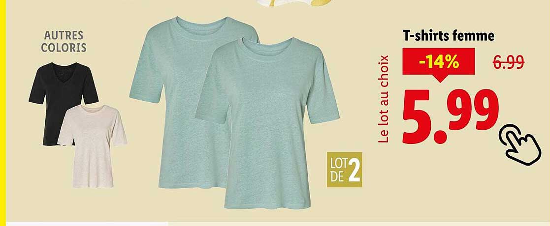 T-shirts femme