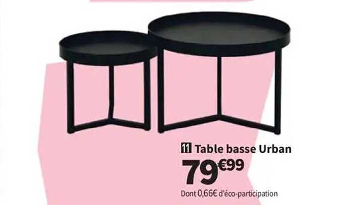 Table basse Urban