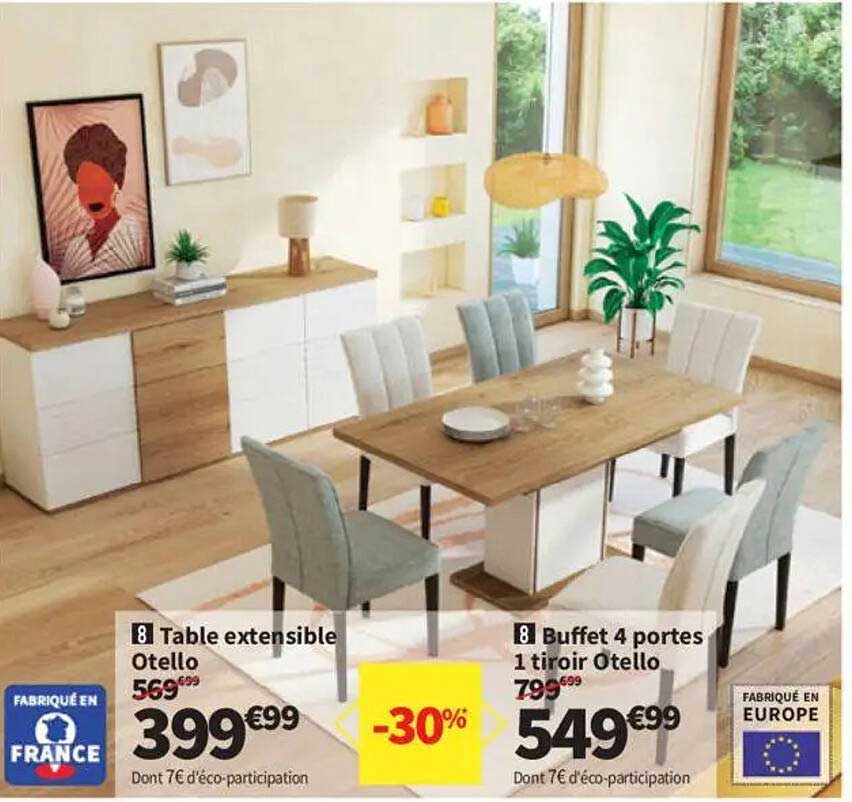 Table extensible Otello